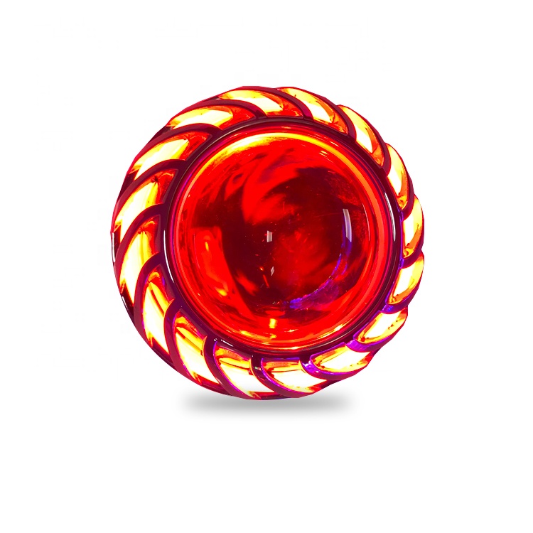 Светодиодный проблесковый светильник Devil eye 10 Вт, лампа для мотоциклетных фар с белым, красным, синим, зеленым, розовым глазом ангела