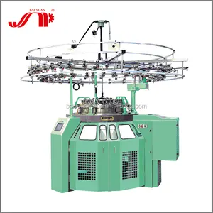 Single jersey 3 thread fleece circular knitting machine fleece machine