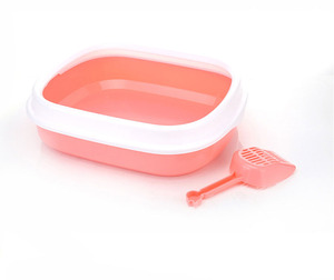 Durable portable Cleaning semi-enclosed indoor cat toilet litter cat box - Product Image 2