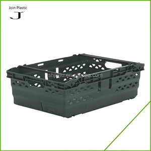 Tham Gia Bale Cánh Tay Khay Thu Hoạch Nông Nghiệp Lỗ Thông Hơi Thùng Trái Cây Rau Thùng Với Bail Nhựa Trái Cây Thùng Giỏ Tươi - Product Image 3