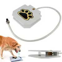 Dayanıklı açık Pet köpek içme taze su çeşmesi dağıtıcı besleyici otomatik Step-on itme pedalı komik köpek oyuncak