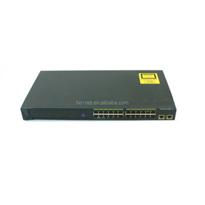 Cisco Catalyst WS-C2960 + 24TC-L 24 puerto 10/100 M red gestionada switch Catalyst 2960 más 24 10/100 + <span class=keywords><strong>2</strong></span> T/SFP LAN Base - Product Image 1
