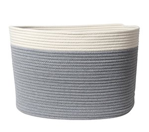 Chine Fournisseur Bébé <span class=keywords><strong>Grand</strong></span> Coton Corde Poignée Panier De <span class=keywords><strong>Rangement</strong></span>, Panier à linge, de stockage Pour Les Enfants <span class=keywords><strong>Jouets</strong></span> - Product Image 1