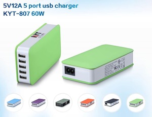 KC accesorios del teléfono móvil cargador usb cargador <span class=keywords><strong>de</strong></span> 5 V 10A, 5 en 1 usb multi cargador para samsung, caso del iphone 6 - Product Image 1