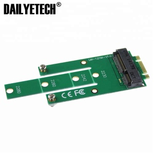 MSATA Mini PCI-E 3.0 SSD zu NGFF <span class=keywords><strong>M</strong></span>.<span class=keywords><strong>2</strong></span> B Adapter Card von DAILYETECH - Product Image 2