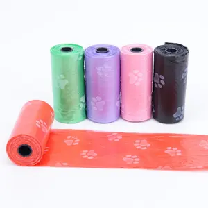Factory Main Product Eco Friendly Compostable Custom Printed Biodegradable Pet Dog Waste Poop Bag For Dog