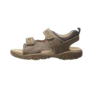 Sandales plates d'été en cuir véritable Choozii pour hommes et grands enfants, idéales pour l'école - Product Image 3