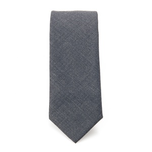 Grey Slim Skinny <strong>Wool</strong> <strong>Ties</strong> for Leisure Suit Black <strong>Ties</strong> - Product Image 1