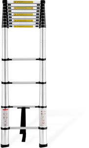 3.8m Aluminium <strong>Telescopic</strong> <strong>Ladders</strong> - Product Image 4