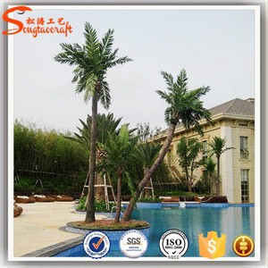 Palmera maquillaje <span class=keywords><strong>exterior</strong></span> fake palmera plantas los árboles artificiales árbol de <span class=keywords><strong>coco</strong></span> - Product Image 1