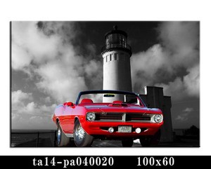 Vintage Voiture <span class=keywords><strong>Impression</strong></span> Peinture <span class=keywords><strong>Pas</strong></span> <span class=keywords><strong>Cher</strong></span> Toile Art pour Décor Industriel - Product Image 3
