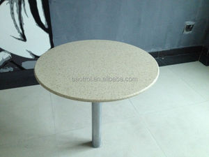 Table en résine acrylique à la mode, hauts de table en marbre artificiel, table de café en pierre artificielle - Product Image 6