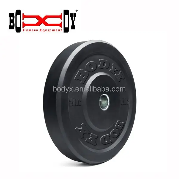 BBP- 20 кг черные резиновые бамперы для тяжелой атлетики