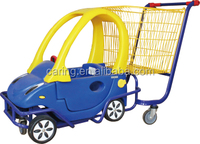 Chariot de courses pour enfants avec siège auto pour enfant et jouet amusant