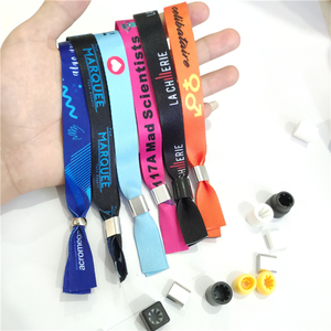 Pulseras Tejidas de Tela Elástica Impresas, Económicas, Coloridas, de Diseño Moderno, Populares, Promocionales, Ecológicas y Lavables, en Oferta - Product Image 2
