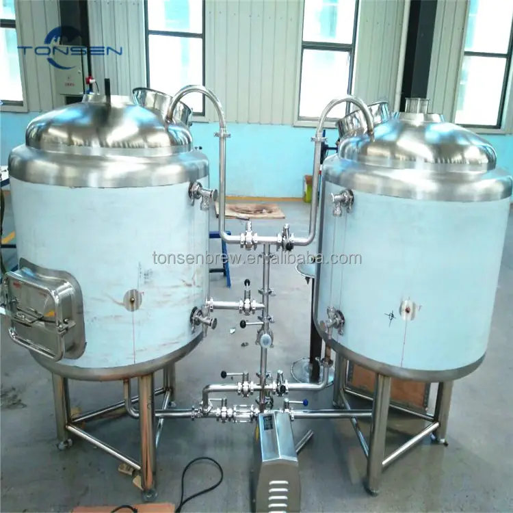 Gasolio riscaldamento, con conico fermentatore, birra sistema di distillazione attrezzature birra con cip per etanolo pianta