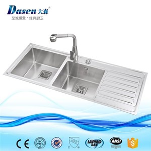 Bon Prix Offre Spéciale eBay <span class=keywords><strong>Amazon</strong></span> En Acier Inoxydable Cuisine Évier Meuble Évier 12050A - Product Image 3