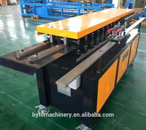 Machine à fabriquer des collerettes HVAC T12/T15, pour fabrication de conduits carrés, vente en gros, bon marché, prix d'usine - Product Image 2