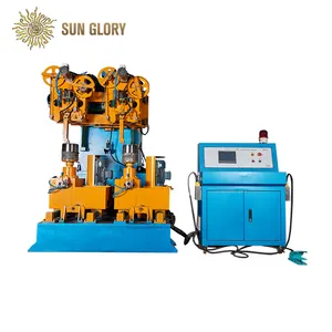 Metal Ware Double Stations Upright Sanding Machine Interior Wall & Bottom or Exterior Surface & Bottom, Full Body 4-in-1 CN;GUA