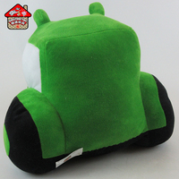 Voiture en peluche pour enfant, coussin en forme de bus, jouet doux, pour garçons, dessin animé