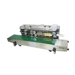 FR-1000 plastic flim sealing machine, sealer+sealing belt+gear belt+ink roller