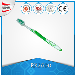 Clínica sana Medio Cepillo de dientes, 2 Conde, varían colores Cepillo de dientes adulto ultra suave - Product Image 1