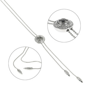 Charme Bijoux <span class=keywords><strong>Strass</strong></span> Réglable À Longue Chaîne <span class=keywords><strong>Pull</strong></span> Collier - Product Image 2