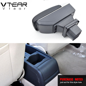 Accoudoir à interface de chargement USB de qualité supérieure, boîte de rangement avec rehaussement du support, repose-bras, accessoires de voiture, Skoda A5 - Product Image 2