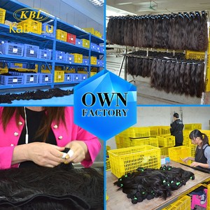 Lot de Cheveux Naturels KBL de 10 à 50 Pouces, Lots de Cheveux Kabeilu en Gros avec Bande Élastique Bleue, Nouveau Produit Cheveux KBL Thaïlande - Product Image 3