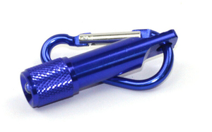 Mini 1 Led đèn pin Carabiner Torch Clip <span class=keywords><strong>Keychain</strong></span> cắm trại Đèn Đi Bộ Đường Dài Móc Chìa Khóa đèn flash ánh sáng - Product Image 3