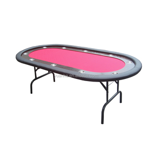 84 " <span class=keywords><strong>Texas</strong></span> <span class=keywords><strong>Holdem</strong></span> <span class=keywords><strong>Poker</strong></span> de Table avec haute vitesse tissu rouge - Product Image 1