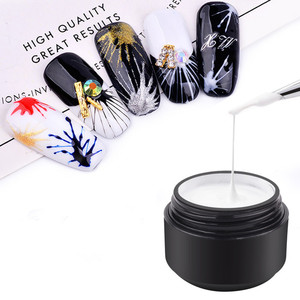 Nail Spider Gel Web Painting Creative Nail Art Gel UV Wire Drawing elasticità Point Line Soak Off Gel Spider vernice - Product Image 1