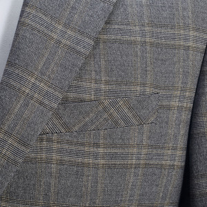 Abiti da <span class=keywords><strong>uomo</strong></span> e <span class=keywords><strong>Blazer</strong></span> plaiata per <span class=keywords><strong>uomo</strong></span> pantaloni <span class=keywords><strong>Slim</strong></span> <span class=keywords><strong>Fit</strong></span> completo tre pezzi - Product Image 4
