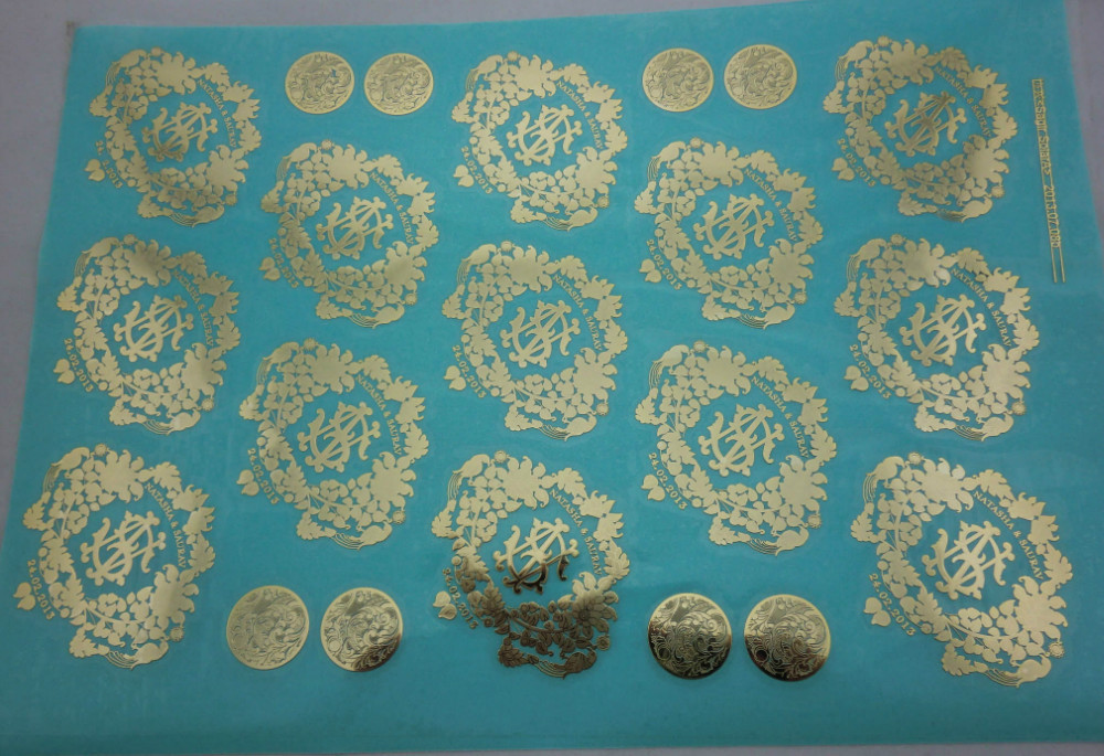 заказать популярную модную красивую никель наклейки