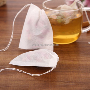 Dùng Một Lần Phân Hủy Sinh Học Trắng Giấy Lọc Dây Kéo Rỗng Túi Trà Bán Buôn Túi Trà Túi - Product Image 4