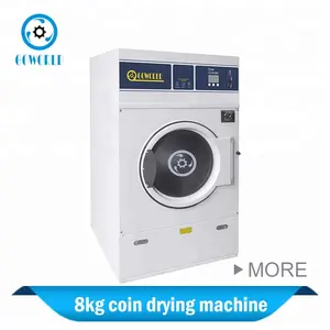 8-12 kg tự phục vụ đồng tiền hoạt động máy sấy, thương mại quần áo khô máy