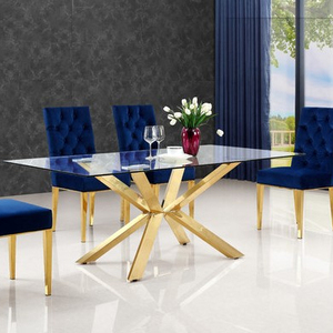<span class=keywords><strong>Pied</strong></span> de meuble en fer forgé en acier inoxydable, art moderne, disponible en <span class=keywords><strong>laiton</strong></span> et chromé, idéal pour une <span class=keywords><strong>Table</strong></span> à manger - Product Image 2