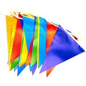 Bandierine Triangolari Personalizzate Stampate <span class=keywords><strong>a</strong></span> <span class=keywords><strong>Scacchi</strong></span> con Corda - Product Image 5