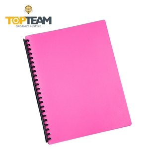 Spiral Spine <strong>Display</strong> Book PP Sheet Presentation <strong>Folder</strong> <strong>A4</strong> 20 Pocket <strong>Display</strong> Book - Product Image 3