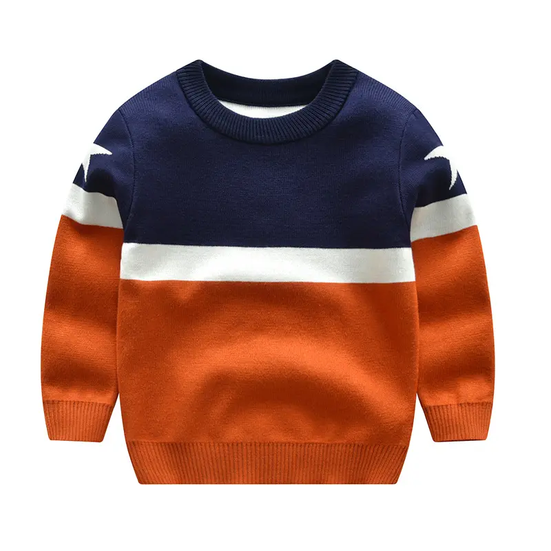 Desain Sweater Rajutan Bayi, Baju Hangat Anak Laki-laki dan Perempuan Musim Dingin