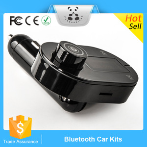2015 nouvelle arrivée sans fil kit <span class=keywords><strong>voiture</strong></span> bluetooth mains libres bluetooth transmetteur FM - Product Image 1
