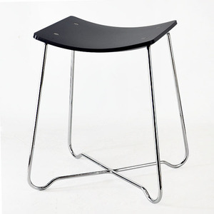 ที่เรียบง่ายรอบรูปร่างอะคริลิลวดห้องน้ำเดี่ยวอุจจาระ - Product Image 4
