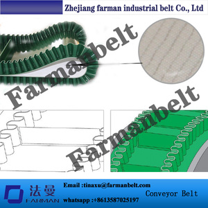 Sabuk konveyor katun putih PVC/PU 1.6mm untuk pasta adonan - Product Image 6