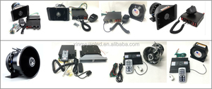 ไซเรนไร้สายสำหรับรถยนต์ไฟฟ้า ขายดี 12V-24V 100W 200W 400W ไซเรนเตือนภัยฉุกเฉินสำหรับยานพาหนะ มีเสียงมากกว่า 8 แบบ N/A - Product Image 6
