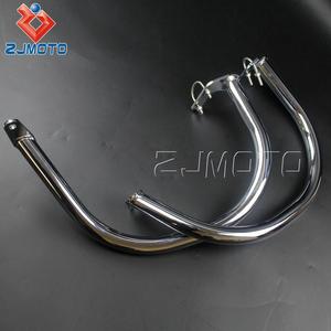 Barra de choque para motocicleta, protector de motor de 1 a 1/4 pulgadas, barra de carretera para <span class=keywords><strong>Honda</strong></span> Shadow VT750 <span class=keywords><strong>Black</strong></span> <span class=keywords><strong>Spirit</strong></span> VT750C2B - Product Image 3