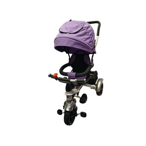 <span class=keywords><strong>Tricycle</strong></span> <span class=keywords><strong>de</strong></span> poussette avec toit et auvent pour bébé, offre spéciale, bonne qualité, à la mode - Product Image 2