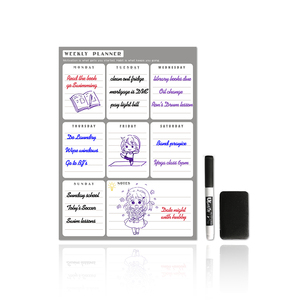 Kế Hoạch Bữa Ăn Hàng Tuần Và Danh Sách Tạp Hóa Đục Lỗ Magnet Pad Kế Hoạch Bữa Ăn Notepad Và Danh Sách Mua Sắm - Product Image 5