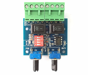 DC 5V-12V NE555 Puls Generator Rechteckigen Welle/Platz welle Frequenz/Duty Zyklus Einstellbar Stepper motor Fahrer tester - Product Image 2