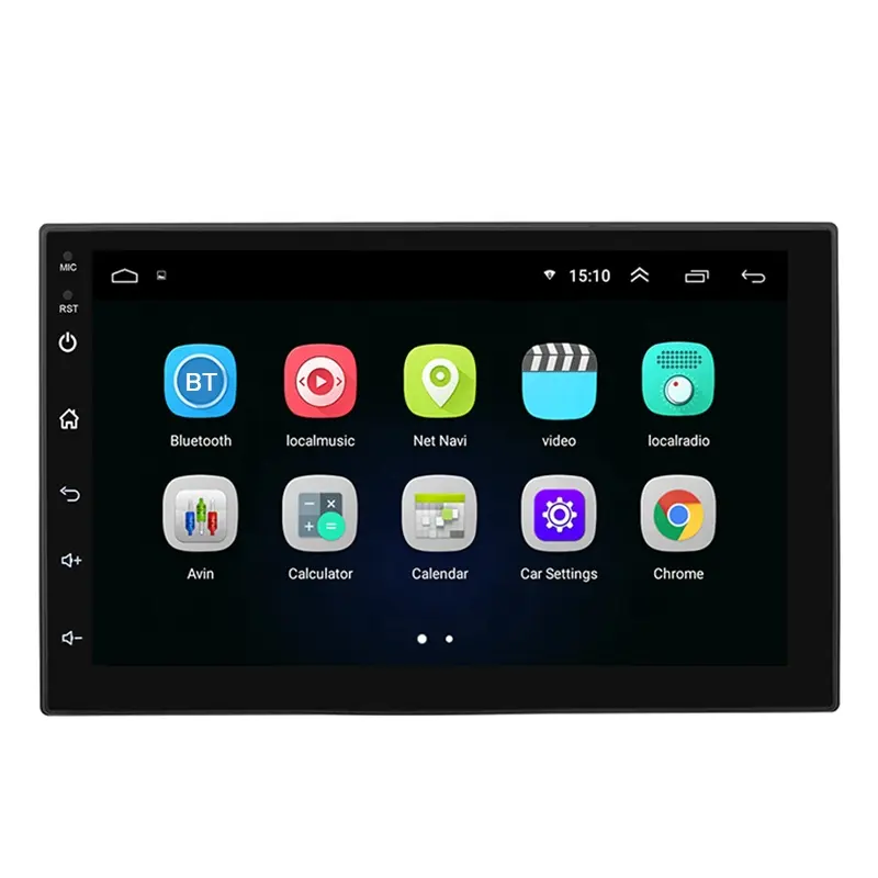 Preto ainda legal android carro dvd player para o carro universal