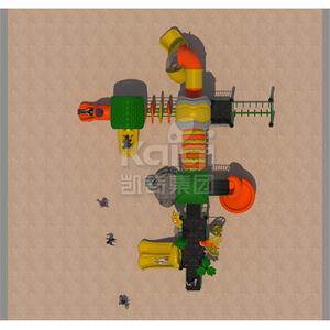 <span class=keywords><strong>2025</strong></span> kaiqi nhóm Nhà cây loạt kq60026a trẻ em yêu thích các điểm tham quan thương mại khu dân cư thiết bị sân chơi ngoài trời với Slide - Product Image 2